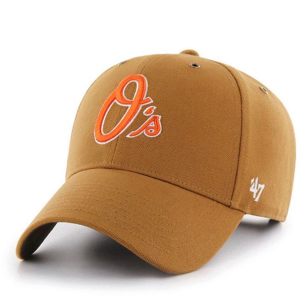 ISO 47 brand Orioles carhartt clean up hat
